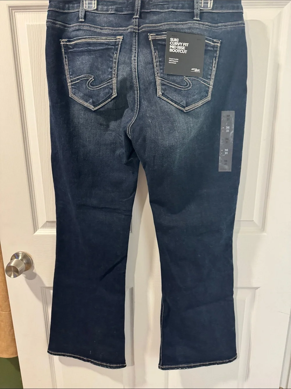 Silver Jeans Women’s Dark Indigo Boot Cut Jeans